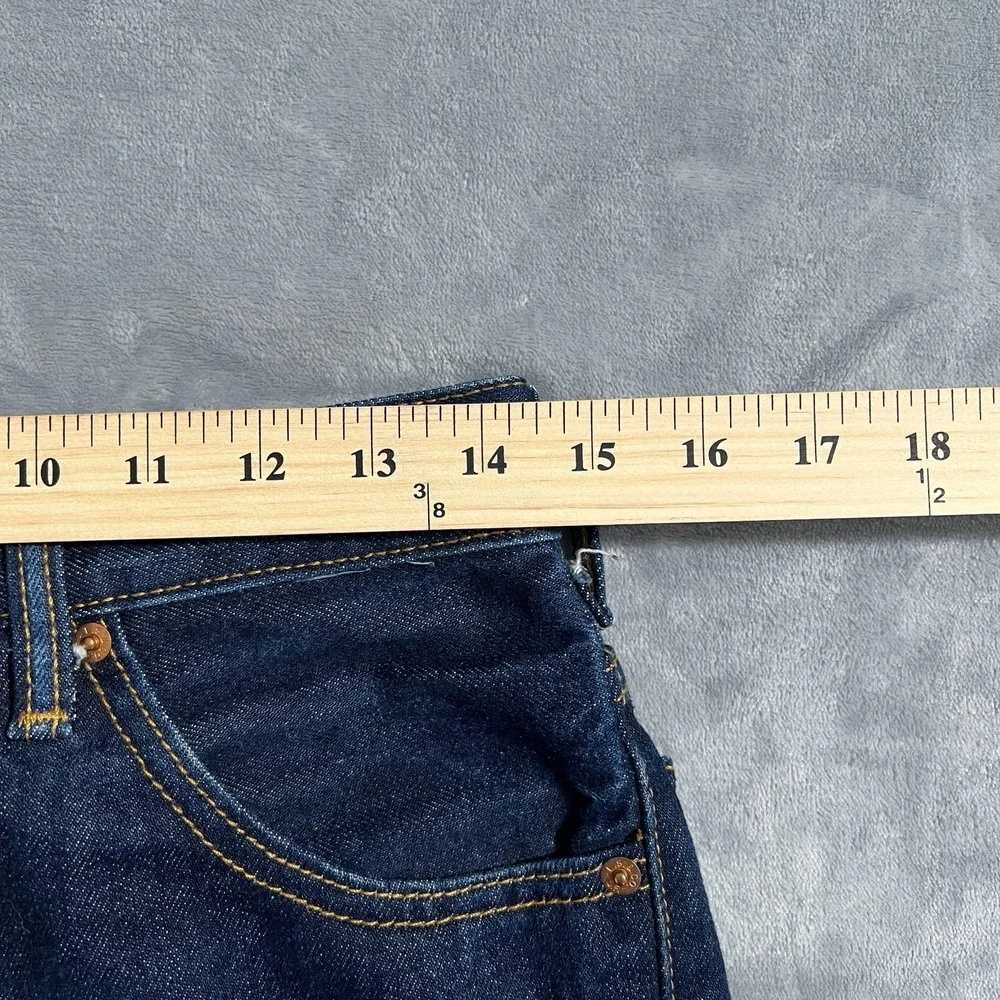 Levis 517 Jeans Mens 29x32 Slim Bootcut Dark Blue Western Cowboy Denim Rodeo